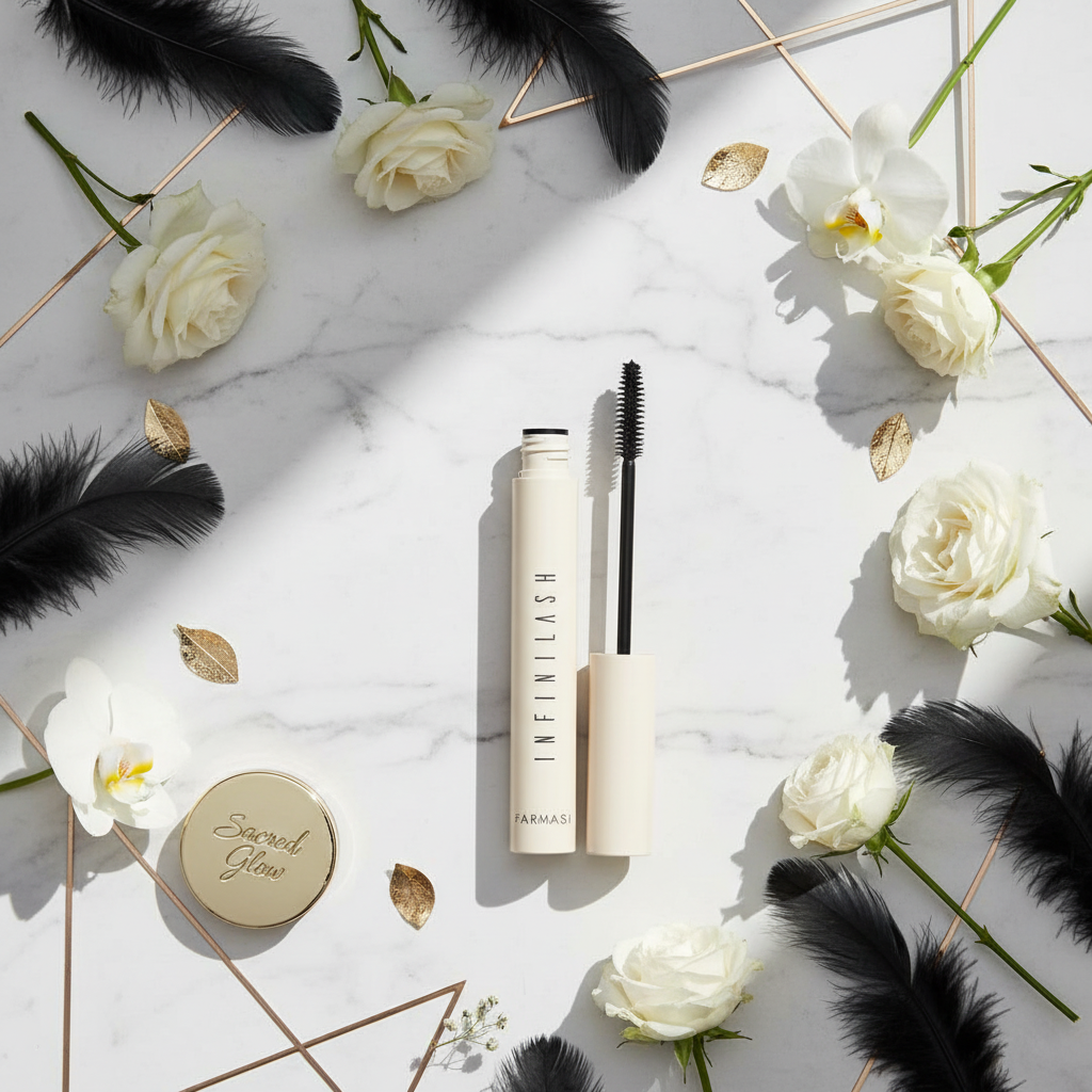 Farmasi Infinilash Mascara lifestyle image by Sacred Glow