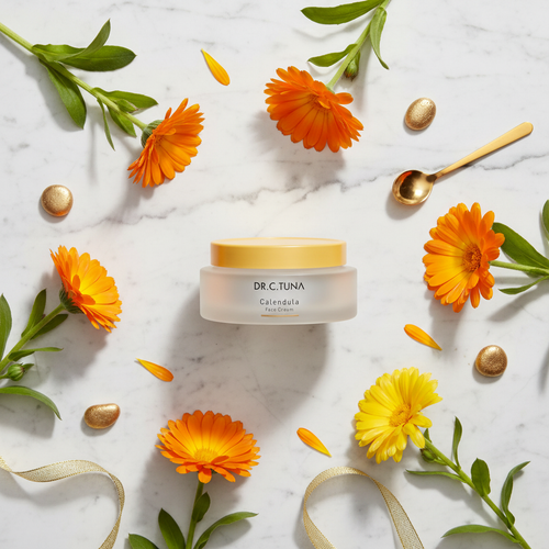 Dr. C. Tuna Calendula Face Cream luxury lifestyle image by Sacred Glow