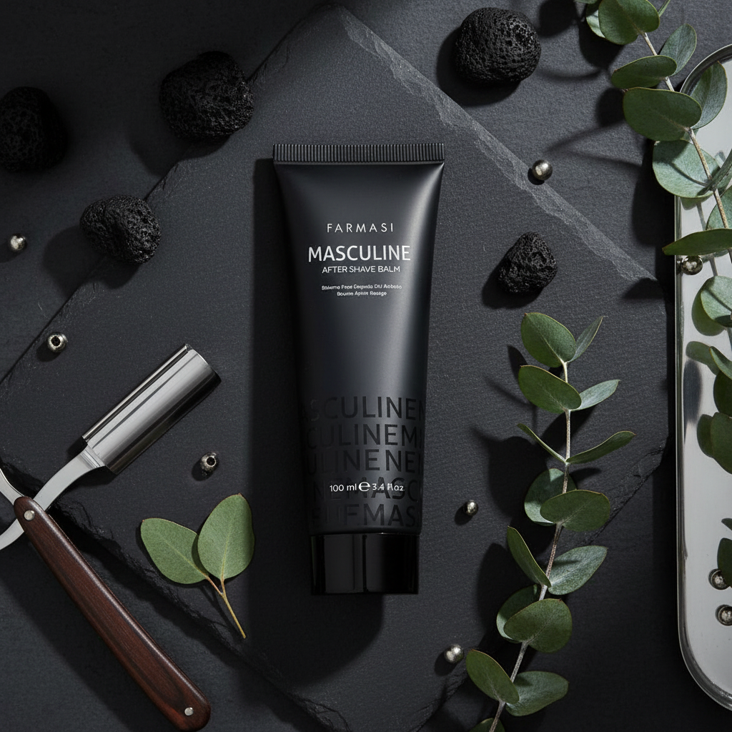 Farmasi Masculine After Shave Balm lifestyle image by Sacred Glow