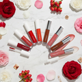 Farmasi Tinted Lip Plumper in all 8 shades lifestyle image by Sacred Glow