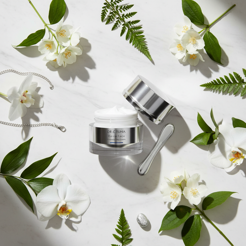 Dr. C. Tuna Resurface Essential Day Cream luxury lifestyle image by Sacred Glow