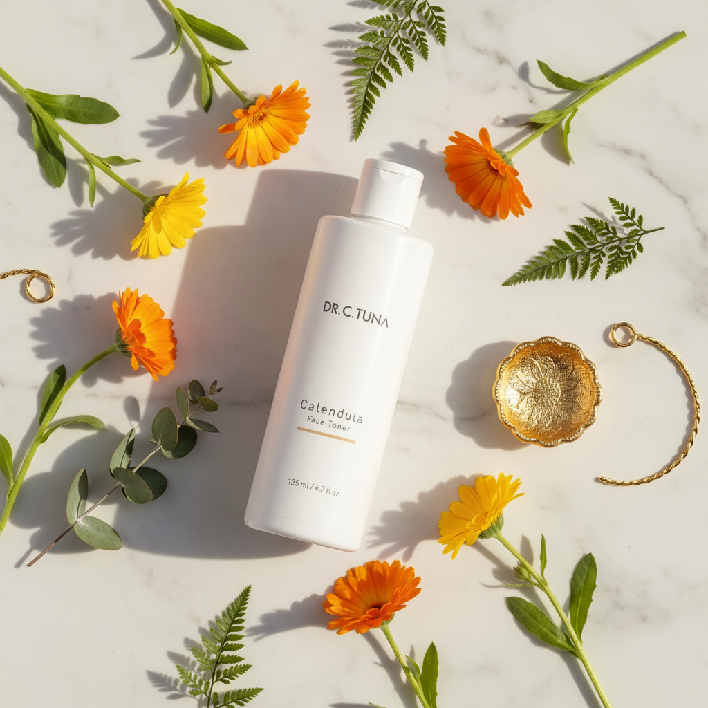 Dr. C. Tuna Calendula Face Toner luxury lifestyle image by Sacred Glow